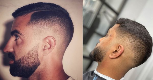 Side Fade - krótka, męska fryzura, idealna na jesień!