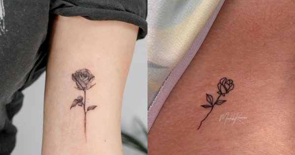 Rose Tattoo! Zobacz, jak prezentują się jeden z najpopularniejszych motywów!