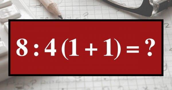 Matematyczna zagadka, nad którą głowią się internauci! Potrafisz rozwiązać to proste działanie?