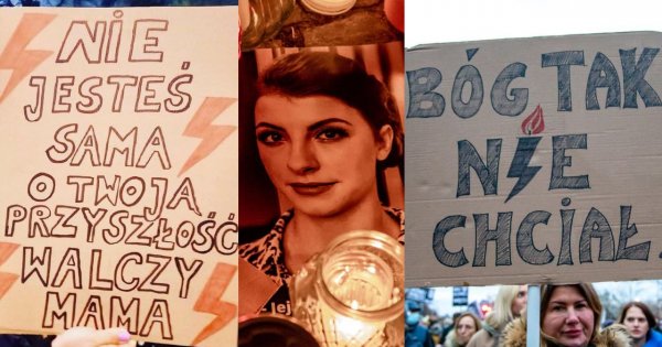 Protesty dla Izabeli z Pszczyny "Ani jednej więcej" w całej Polsce. Najbardziej wzruszające hasła z transparentów