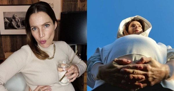 Anna Dereszowska urodziła trzecie dziecko! Wszyscy patrzą na jego gest rączką!