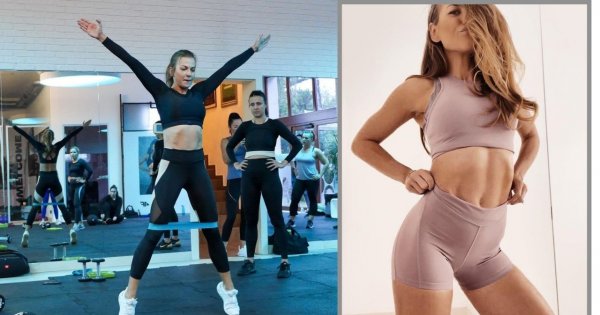 Anna Lewandowska zorganizowała kameralny trening. Cena POWALA!