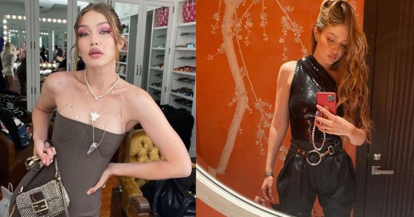 Gigi Hadid — Modelka Roku podczas jednej z edycji Fashion Awards