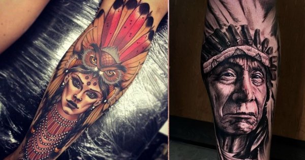 Indiańskie tatuaże - czy to motyw dla Ciebie?