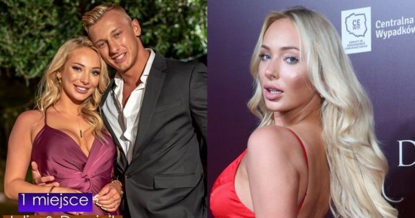 Julia Nowakowska z "Love Island 2" w satynowej sukience jak halka na premierze "Dziewczyn z Dubaju"! Udana stylizacja?