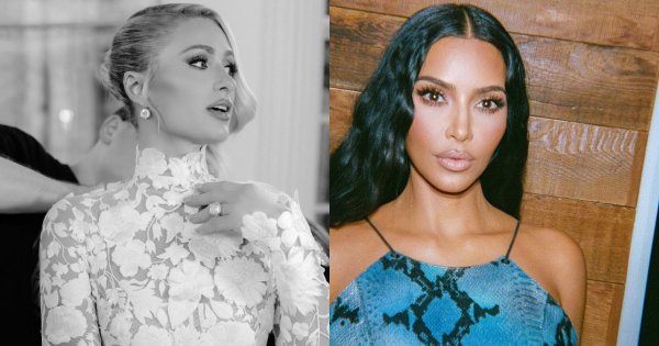 Kim Kardashian pokazała sukienkę na wesele Paris Hilton! Zaliczyła spektakularną wpadkę! Jak mogła się tak ubrać?!