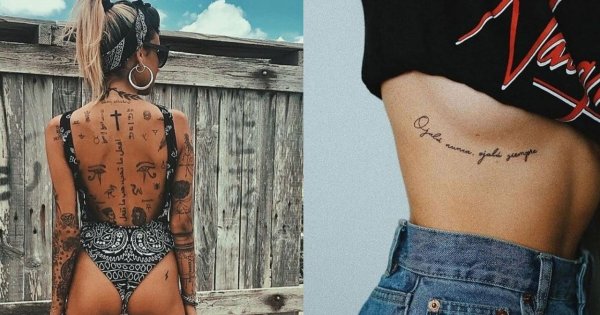 Hot tatuaże - wybraliśmy dla Ciebie te najbardziej kobiece i seksowne!