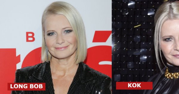 Małgorzata Kożuchowska w nowej fryzurze! Jak jej lepiej - w long bobie czy w luźno upiętym koku?