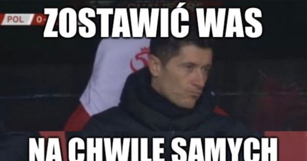 Polska przegrała mecz z Węgrami! Internauci tworzą memy. To przez Roberta Lewandowskiego?