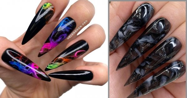 Smoke nails - poznaj widowiskowy trend w manicurze i zobacz, jak go zrobić!