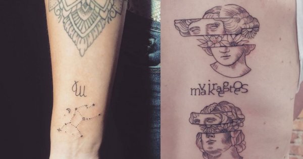 Tatuaż a znak zodiaku - idealne zdobienia dla zodiakalnej Panny!