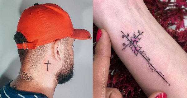 Tatuaże z motywem krzyża - ich symbolika!