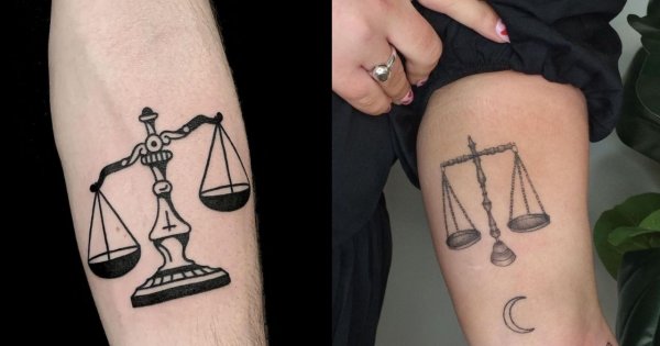 Tatuaż a znak zodiaku - idealne zdobienia dla zodiakalnej Wagi!