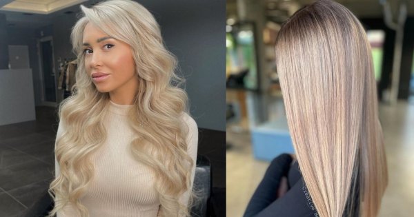 Beżowy blond powraca tej zimy! Zobacz, jak się prezentuje!