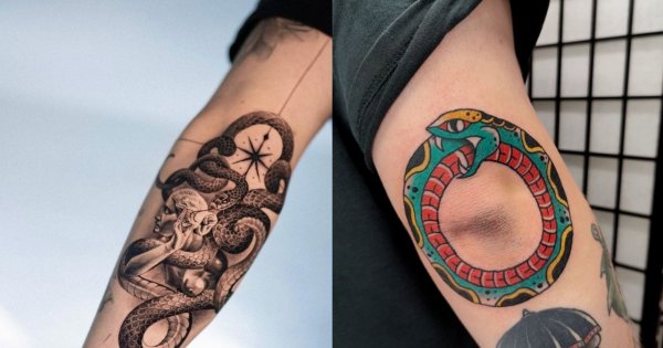#elbowtattoo - zobacz jak prezentują się tatuaże, zlokalizowane na łokciu!