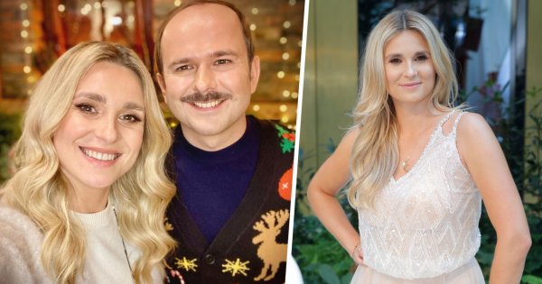 Kajra chwali się figurą w obcisłej sukni z rozcięciem i głębokim dekoltem. Żona Sławomira zachwyca!