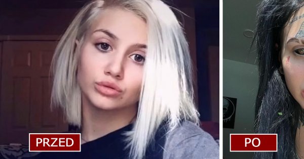 Ta 22-letnia dziewczyna przeszła szokującą metamorfozę! Ludzie mówią, że wygląda jak demon!