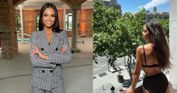 Klaudia El Dursi relacjonuje remont mieszkania: "Tutaj będzie szyba, tutaj będzie lustro, będzie pięknie"