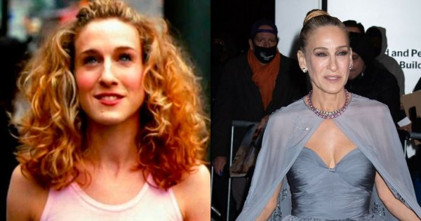 Sarah Jessica Parker na premierze "Seksu w wielkim mieście" w siwych włosach i tiulowej sukni! Jak zmieniły się pozostałe bohaterki?