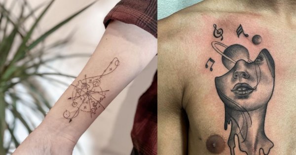 Tatuaże z motywem nut! Znajdziesz je w naszej galerii zdjęciowej!