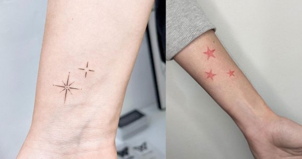 Gwieździste tatuaże! Czy to coś dla Ciebie?