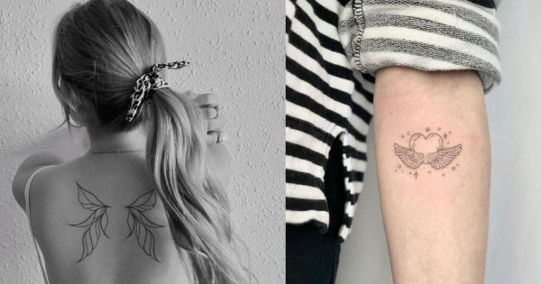 Uskrzydlone tatuaże - zobacz nasze inspirujące #wingstattoo!