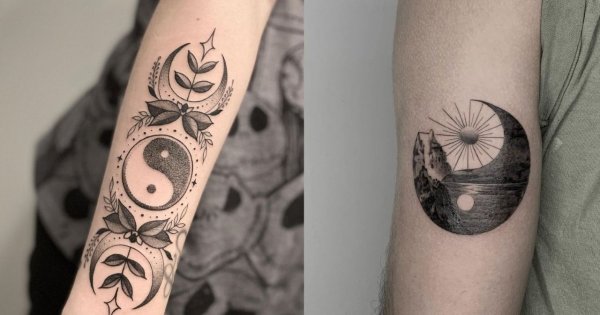 Tatuaże z motywem yin i yang - zobacz je w naszej galerii!
