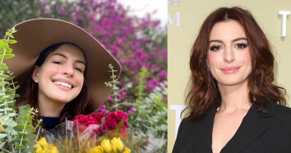Piękna cera i makijaż według Anne Hathaway!