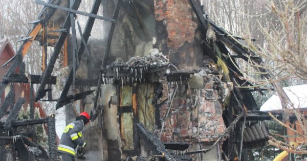 Tragedia w Bieszczadach - w pożarze zginęła kobieta