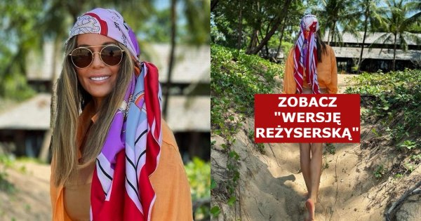 Małgorzata Rozenek odpowiada na zarzuty o Photoshop i pokazuje "wersję reżyserską" zdjęcia z pupą!