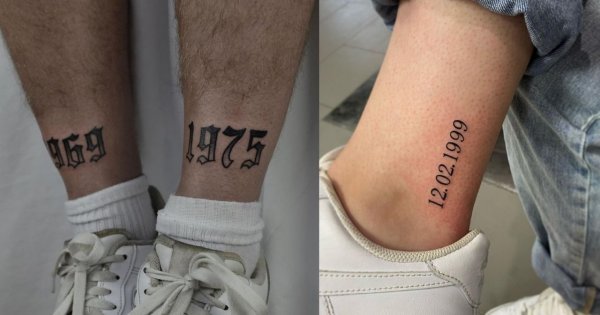 Każdy ma swoje ważne daty - niektórzy noszą je na swoim ciele - koniecznie zobacz te tatuaże!