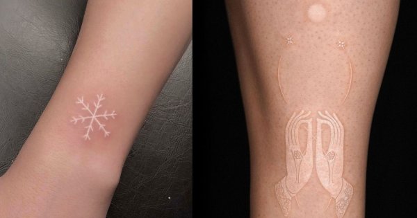 White tattoo! Czy te nietypowe tatuaże są właśnie dla Ciebie?