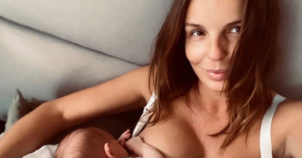 Agnieszka Włodarczyk pozuje z synkiem, a fani żartują - "pseudonim kasownik"!
