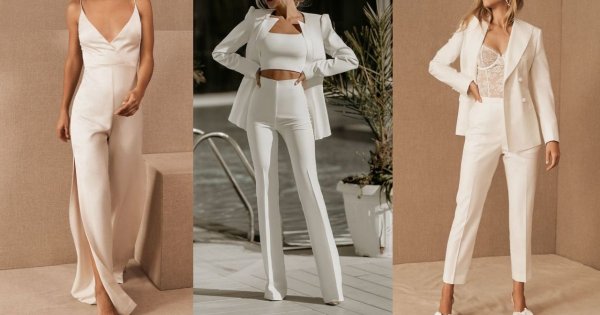 Garnitur damski, czyli stylowa alternatywa dla sukni ślubnej