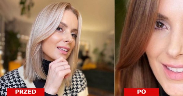 Halina Mlynkova w long bobie i z brązowymi włosami! Fryzjer pokazał ją w nowej odsłonie!