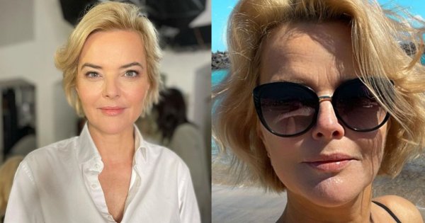 Monika Richardson w czarnym bikini na Wyspach Kanaryjskich! "Ale biust pierwsza klasa" - chwalą fani