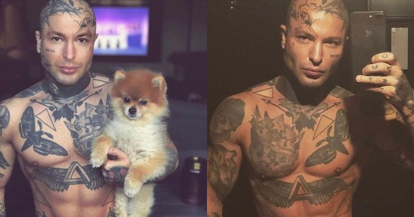 Oskar Stańczak z "Prince Charming" pokazał, jak wyglądał bez tatuaży i z włosami! Szok! Inny człowiek?