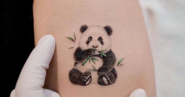 #Pandatattoo - dlaczego tak bardzo kochamy ten motyw w tatuażach?
