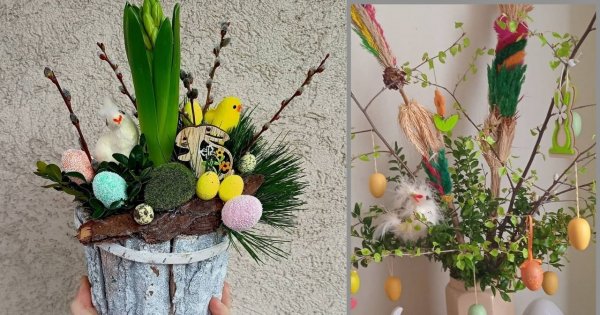 Stroik na Wielkanoc - dekoracje, które możesz zrobić w domu!