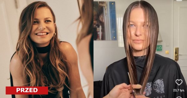 Anna Lewandowska ścięła włosy i zmieniła ich kolor na wiosnę! Dobrze jej w miodowym blondzie?