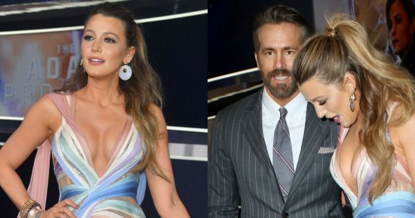 Blake Lively na premierze filmu Netflixa w sukience z rozcięciem! I nagle... UPS, WPADKA!