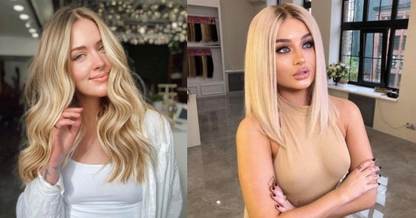Butter blonde - short bob, long bob oraz fale w pięknym, maślanym odcieniu blondu!