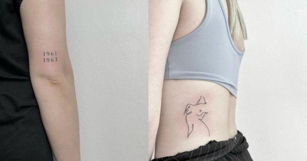 Ta artystka z Londynu wykonuje piękne #cleantattoos - jeżeli lubisz minimalizm zobacz 10 naszych propozycji!