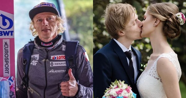 Dawid Kubacki kończy dziś 32 lata! Przypominamy zdjęcia z pięknego góralskiego ślubu! Panna młoda miała tiulową suknię ślubną!
