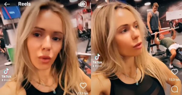 Doda ćwiczy na siłowni w legginsach i sexy topie! "Kiedyś moim jedynym ćwiczeniem było chodzenie po pijaku na imprezę"
