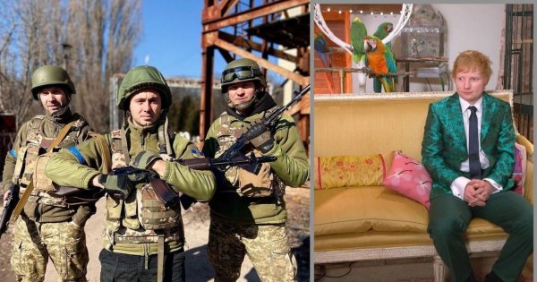 Ukraiński zespół muzyczny Anytila poprosił Eda Sheerana o pomoc przy udostępnieniu ich koncertu. Odpowiedział...