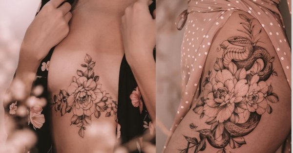 Kobiecość na Twoim ciele, wyrażona poprzez tatuaże! Poznaj 16 propozycji, autorstwa artysty, który czuje kobiecość!