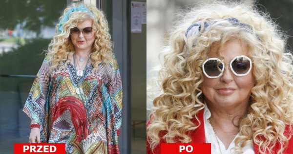 Magda Gessler w czerwonym płaszczu w "Dzień dobry TVN". Ale my patrzymy na jej sylwetkę! Ale schudła!