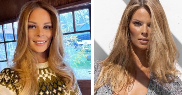 Małgorzata Tomaszewska w modnych skórzanych legginsach. Pięknie podkreślają jej zgrabne nogi!
