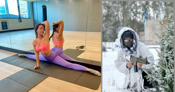 Była Miss Ukrainy zamieniła koronę na broń i wstąpiła do armii!
